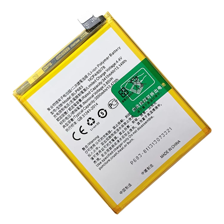 BLP683 3500 mAh Li-Polymer Battery Replacement For OPPO F9 / F9 Pro / A7X - For OPPO by buy2fix | Online Shopping UK | buy2fix