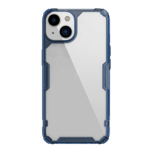 For iPhone 14 Plus NILLKIN Ultra Clear PC + TPU Phone Case (Blue) - iPhone 14 Plus Cases by NILLKIN | Online Shopping UK | buy2fix