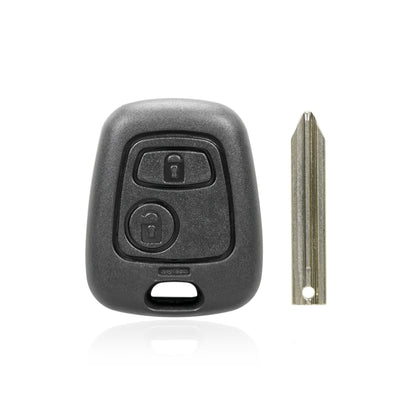 For Peugeot 206 433MHz 2 Buttons Intelligent Remote Control Car Key, Key Blank:SX9 - In Car by buy2fix | Online Shopping UK | buy2fix