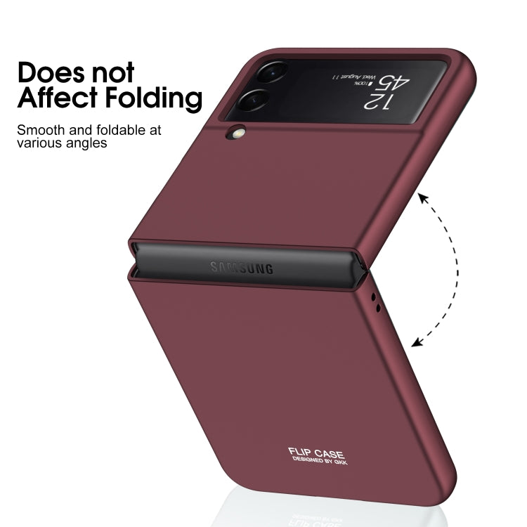 For Samsung Galaxy Z Flip4 GKK Ultra-thin Full Coverage Phone Case(Purple) - Galaxy Z Flip4 5G Cases by GKK | Online Shopping UK | buy2fix