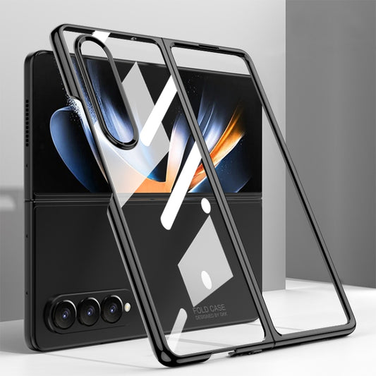 For Samsung Galaxy Z Fold4 GKK Phantom Electroplating Full Coverage Phone Case(Black) - Galaxy Z Fold4 5G Cases by GKK | Online Shopping UK | buy2fix