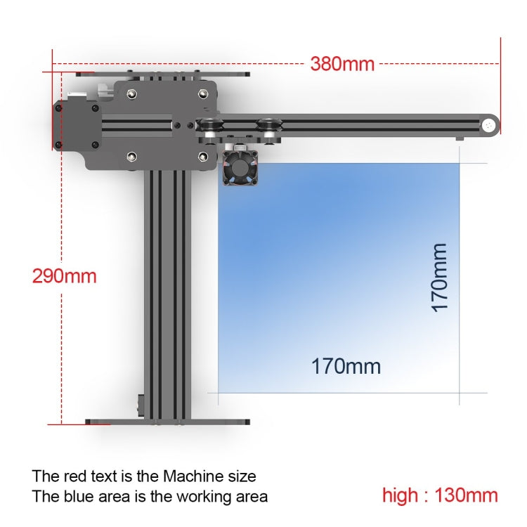 NEJE MASTER 3 Laser Engraver with N30820 Laser Module(EU Plug) - DIY Engraving Machines by NEJE | Online Shopping UK | buy2fix