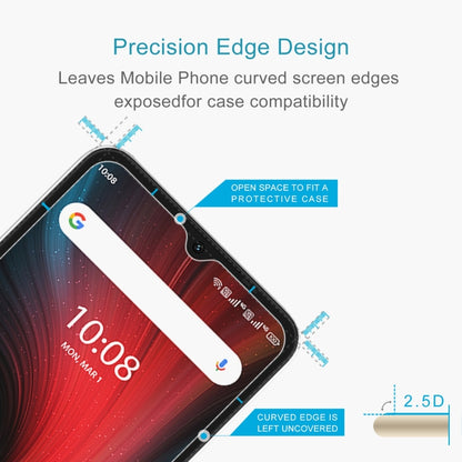 50 PCS 0.26mm 9H 2.5D Tempered Glass Film For UMIDIGI F3 5G - For Umidigi by buy2fix | Online Shopping UK | buy2fix