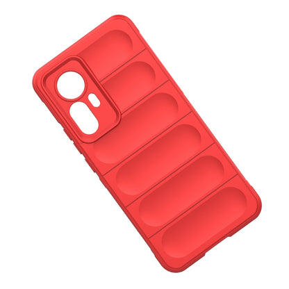 For Xiaomi Redmi K50 Ultra / Xiaomi 12T Magic Shield TPU + Flannel Phone Case(Wine Red) - Xiaomi Cases by buy2fix | Online Shopping UK | buy2fix