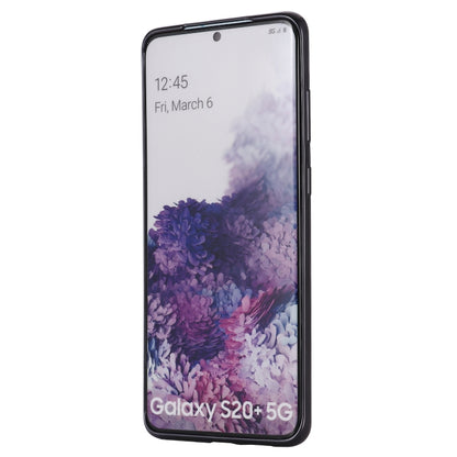 For Galaxy S20+ GEBEI Plating TPU Shockproof Protective Case(Black) - Galaxy Phone Cases by GEBEI | Online Shopping UK | buy2fix