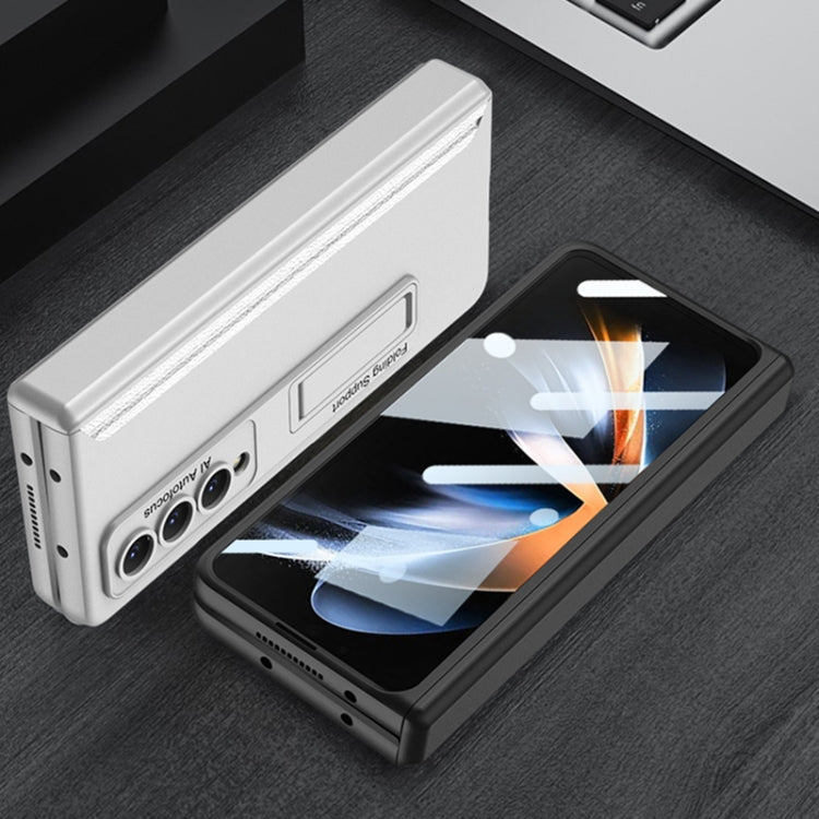 For Samsung Galaxy Z Fold4 GKK Integrated Magnetic Hinge Folding Phone Case(Black) - Galaxy Z Fold4 5G Cases by GKK | Online Shopping UK | buy2fix