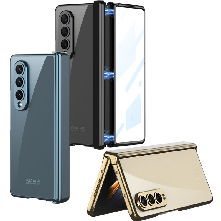 For Samsung Galaxy Z Fold4 GKK Integrated Magnetic Hinged Phantom Phone Case(Green) - Galaxy Z Fold4 5G Cases by GKK | Online Shopping UK | buy2fix