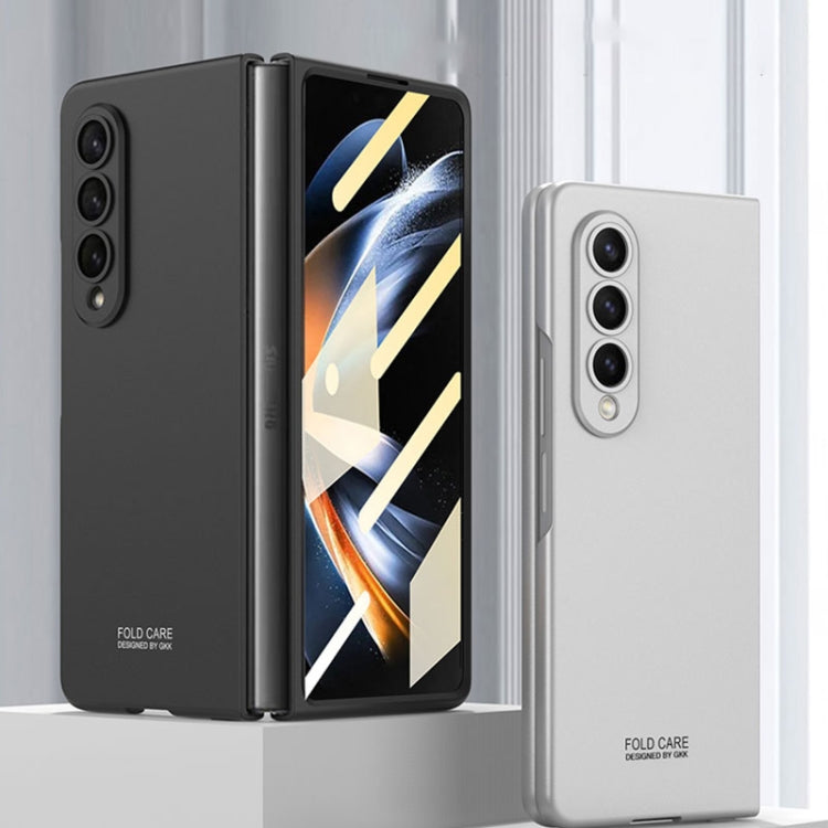 For Samsung Galaxy Z Fold4 GKK Integrated Ultra-thin Full Coverage Phone Flip Case(Black) - Galaxy Z Fold4 5G Cases by GKK | Online Shopping UK | buy2fix