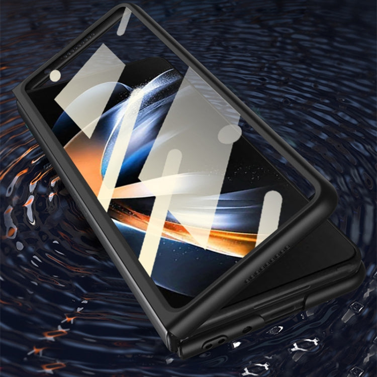 For Samsung Galaxy Z Fold4 GKK Integrated Ultra-thin Full Coverage Phone Flip Case(Mist Gold) - Galaxy Z Fold4 5G Cases by GKK | Online Shopping UK | buy2fix
