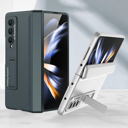 For Samsung Galaxy Z Fold4 GKK Magnetic Hinged Folding Full Phone Case(Wine Red) - Galaxy Z Fold4 5G Cases by GKK | Online Shopping UK | buy2fix