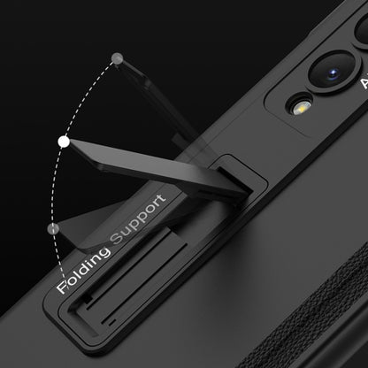 For Samsung Galaxy Z Fold4 GKK Magnetic Hinged Folding Full Phone Case(Gold) - Galaxy Z Fold4 5G Cases by GKK | Online Shopping UK | buy2fix