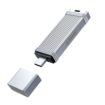 ORICO USB Solid State Flash Drive, Read: 520MB/s, Write: 450MB/s, Memory:256GB, Port:Type-C(Silver) - USB Flash Drives by ORICO | Online Shopping UK | buy2fix