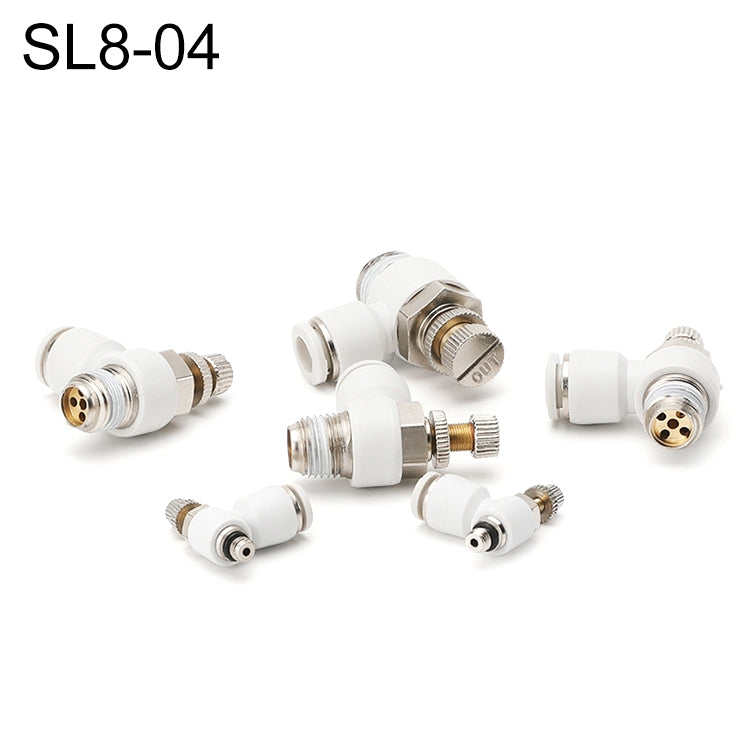 SL8-04 LAIZE SL Throttle Valve Elbow Pneumatic Quick Connector -  by LAIZE | Online Shopping UK | buy2fix