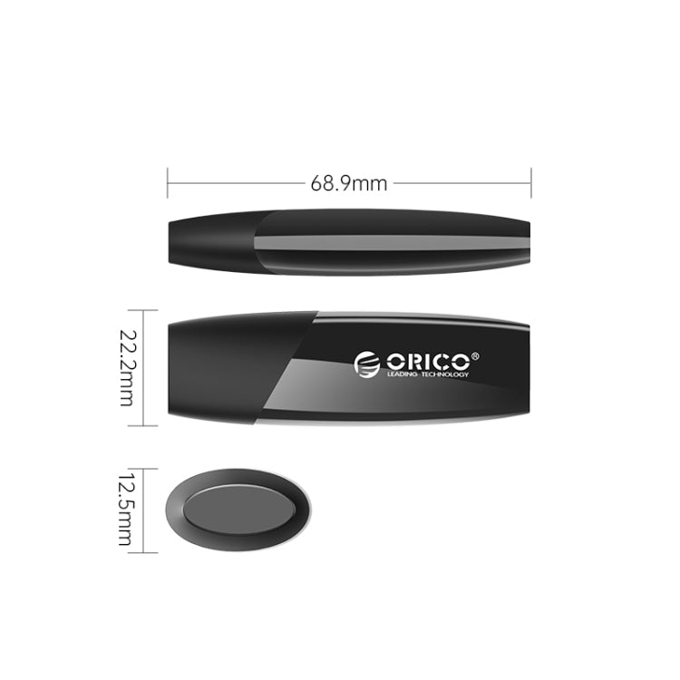 ORICO USB Solid State Flash Drive, Read: 520MB/s, Write: 450MB/s, Memory:256GB, Port:USB-A(Black) - USB Flash Drives by ORICO | Online Shopping UK | buy2fix