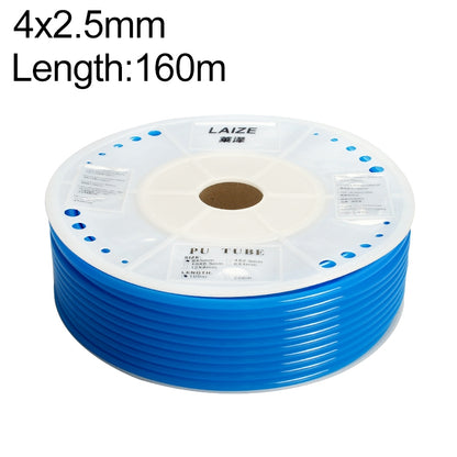 LAIZE Pneumatic Compressor Air Flexible PU Tube, Specification:4x2.5mm, 160m(Blue) - PU Air Pipe by LAIZE | Online Shopping UK | buy2fix