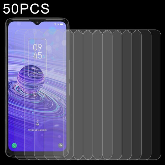 For TCL 40 R 5G 50pcs 0.26mm 9H 2.5D Tempered Glass Film - Others by buy2fix | Online Shopping UK | buy2fix