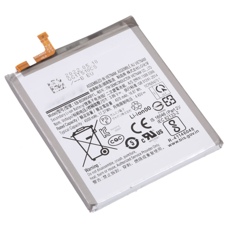 For Samsung Galaxy S21 FE G990 4500mAh EB-BG990ABYL Battery Replacement - For Samsung by buy2fix | Online Shopping UK | buy2fix