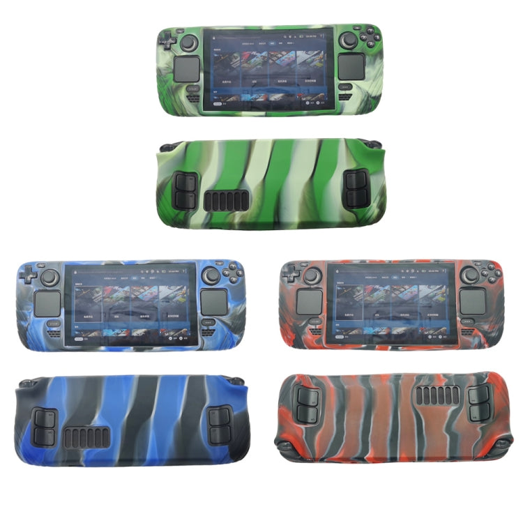 For Steam Deck Shockproof Silicone Game Console Protective Case(Blue) - Accessories by buy2fix | Online Shopping UK | buy2fix
