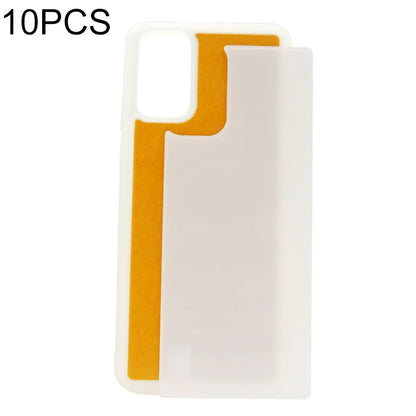 For Samsung Galaxy S20 Ultra 10pcs Thermal Transfer Glass Phone Case(White) - Galaxy Phone Cases by buy2fix | Online Shopping UK | buy2fix