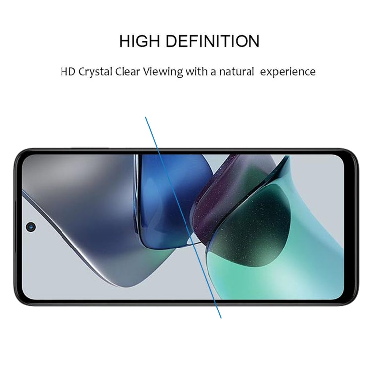 For Motorola Moto G23 25pcs Full Glue Full Screen Tempered Glass Film - Motorola Tempered Glass by buy2fix | Online Shopping UK | buy2fix