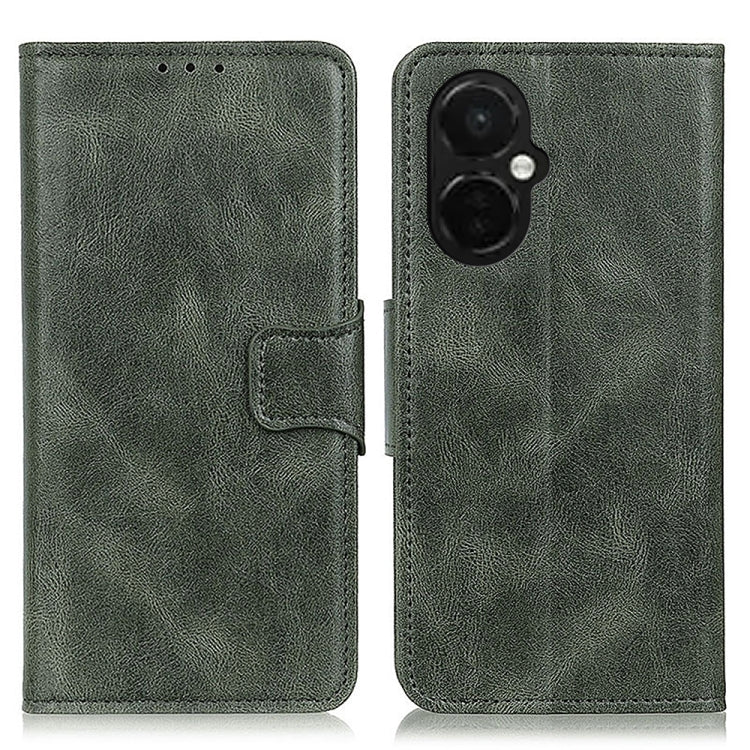 For OnePlus Nord CE 3 Lite Mirren Crazy Horse Texture Leather Phone Case(Dark Green) - OnePlus Cases by buy2fix | Online Shopping UK | buy2fix