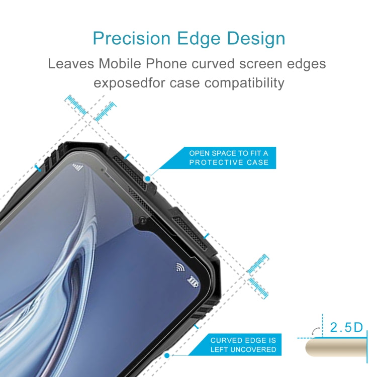 For Doogee S100 10pcs 0.26mm 9H 2.5D Tempered Glass Film - For Doogee by buy2fix | Online Shopping UK | buy2fix