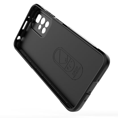 For Xiaomi Redmi 10 Magic Shield TPU + Flannel Phone Case(Light Blue) - Xiaomi Cases by buy2fix | Online Shopping UK | buy2fix