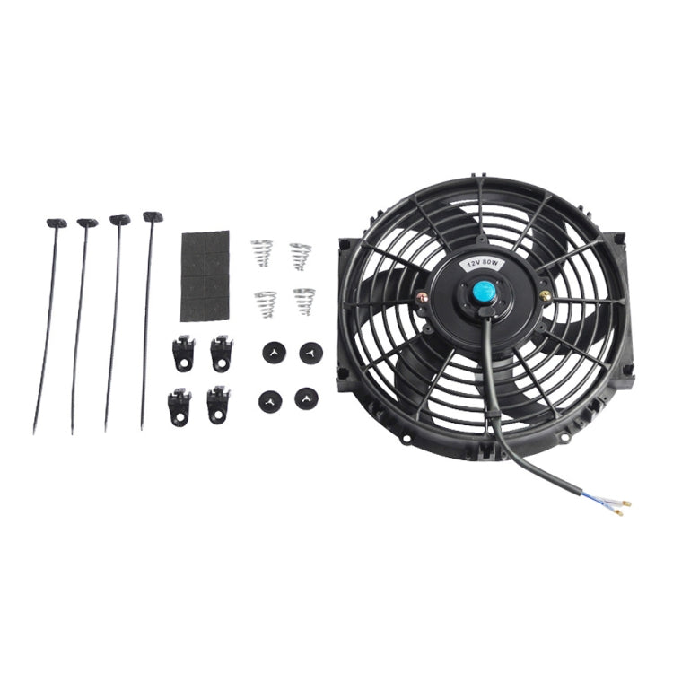 10 inch 12V 80W Car Powerful Transmission Oil Cooling Fan with Mounting Accessorie - In Car by buy2fix | Online Shopping UK | buy2fix