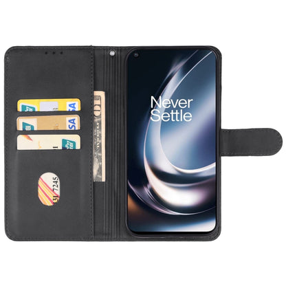 For OnePlus Nord CE 3 Lite Leather Phone Case(Black) - OnePlus Cases by buy2fix | Online Shopping UK | buy2fix