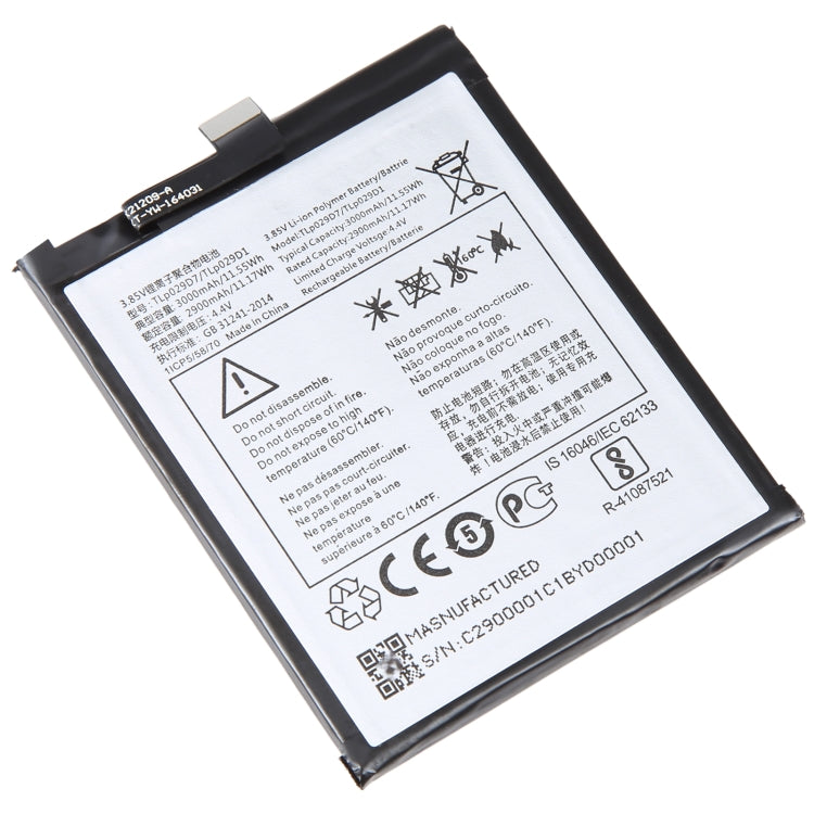 For Alcatel 3 / 5 / TCL v760 / y660 2900mAh Battery Replacement tlp029d7 - Others by buy2fix | Online Shopping UK | buy2fix