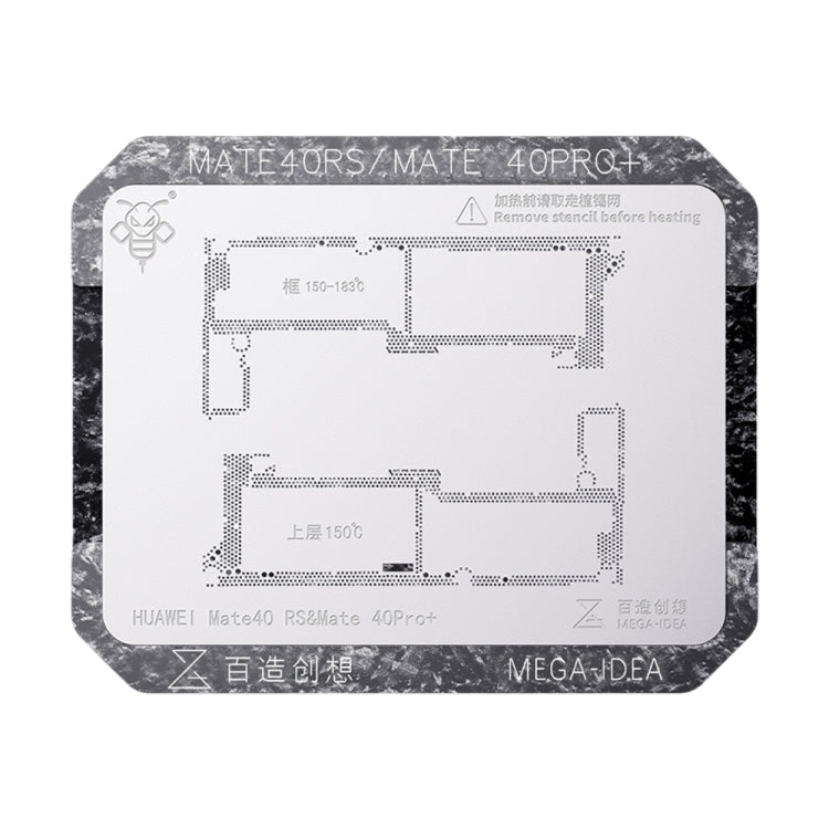 For Huawei Mate 40 Pro+ Qianli Mega-idea Multi-functional Middle Frame Positioning BGA Reballing Platform - Repair & Spare Parts by QIANLI | Online Shopping UK | buy2fix