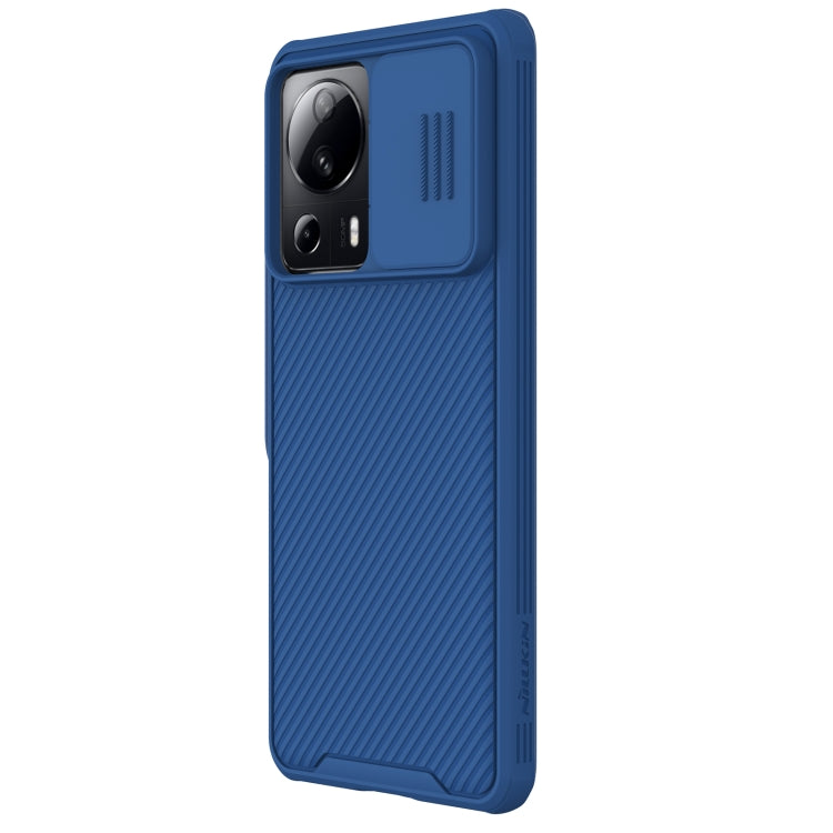 For Xiaomi 13 Lite / Civi 2 NILLKIN CamShield Pro PC Phone Case(Blue) - Xiaomi Cases by NILLKIN | Online Shopping UK | buy2fix