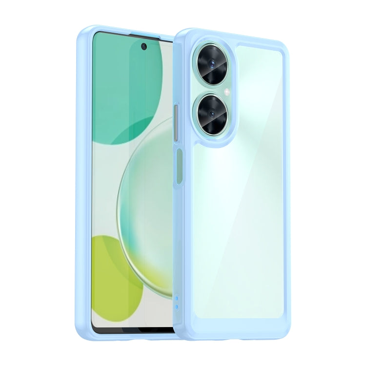 For Huawei Nova 11i Colorful Series Acrylic + TPU Phone Case(Blue) - Huawei Cases by buy2fix | Online Shopping UK | buy2fix