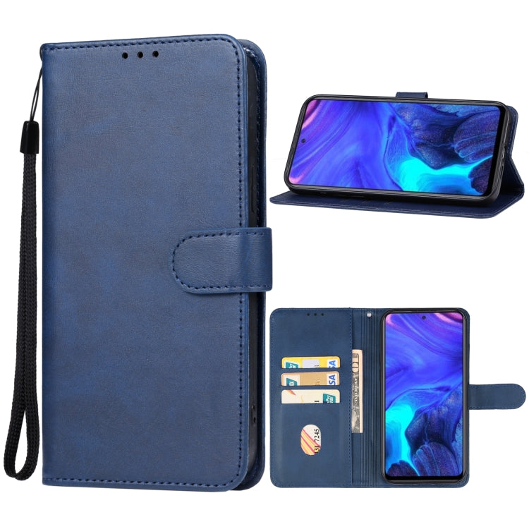 For Infinix Note 30 Leather Phone Case(Blue) - Infinix Cases by buy2fix | Online Shopping UK | buy2fix