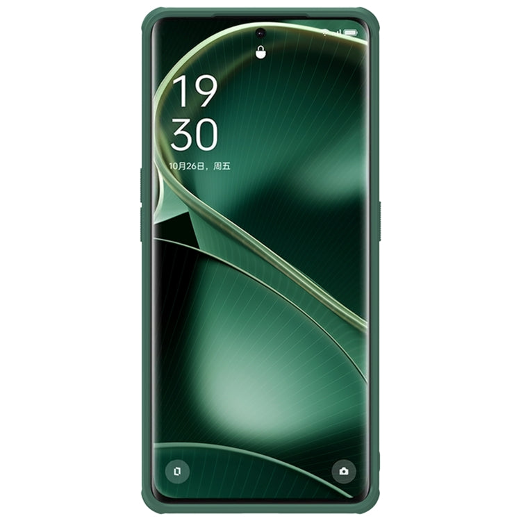 For OPPO Find X6 NILLKIN Frosted Shield Pro PC + TPU Phone Case(Green) - OPPO Cases by NILLKIN | Online Shopping UK | buy2fix