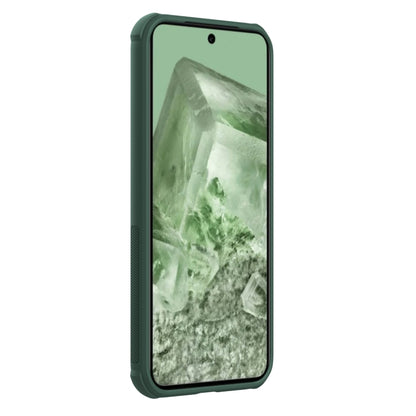 For Google Pixel 8a NILLKIN Frosted Shield Pro PC + TPU Phone Case(Green) - Google Cases by NILLKIN | Online Shopping UK | buy2fix