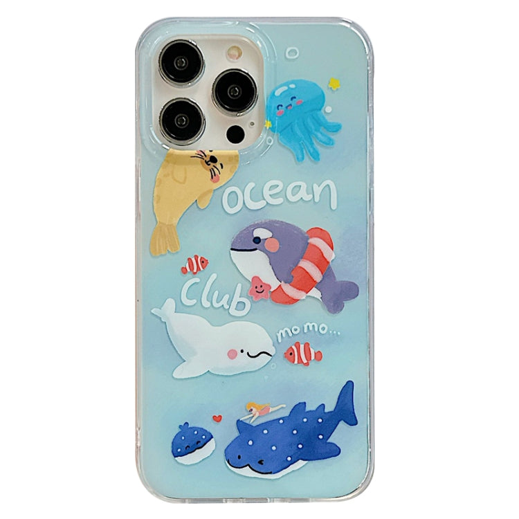 For iPhone 11 Pro Max IMD Cute Animal Pattern Phone Case(Seal) - iPhone 11 Pro Max Cases by buy2fix | Online Shopping UK | buy2fix