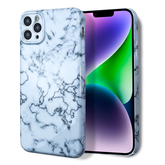 For iPhone XR Marble Pattern Phone Case(Green White) - More iPhone Cases by buy2fix | Online Shopping UK | buy2fix