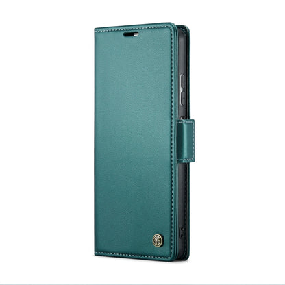 For Xiaomi Redmi Note 12 Pro+ 5G Global CaseMe 023 Butterfly Buckle Litchi Texture RFID Anti-theft Leather Phone Case(Pearly Blue) - Note 12 Pro+ Cases by CaseMe | Online Shopping UK | buy2fix