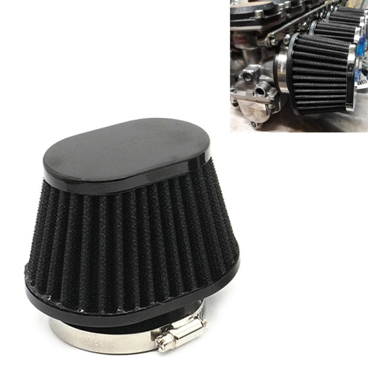 60mm XH-UN073 Mushroom Head Style Car Modified Air Filter Motorcycle Exhaust Filter(Black) - In Car by buy2fix | Online Shopping UK | buy2fix
