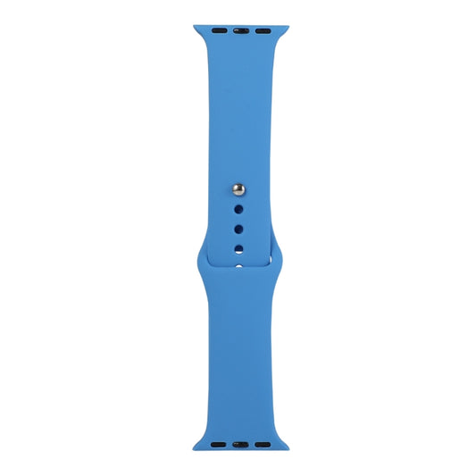 For Apple Watch Ultra 49mm / Series 8&7 45mm / SE 2&6&SE&5&4 44mm / 3&2&1 42mm Silicone Watch Band, Long Section (Men)(Wave Color) - Smart Wear by buy2fix | Online Shopping UK | buy2fix