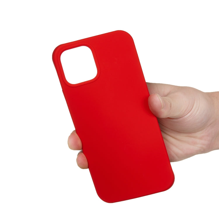 For iPhone 15 Plus Solid Color Silicone Phone Case(Red) - iPhone 15 Plus Cases by buy2fix | Online Shopping UK | buy2fix