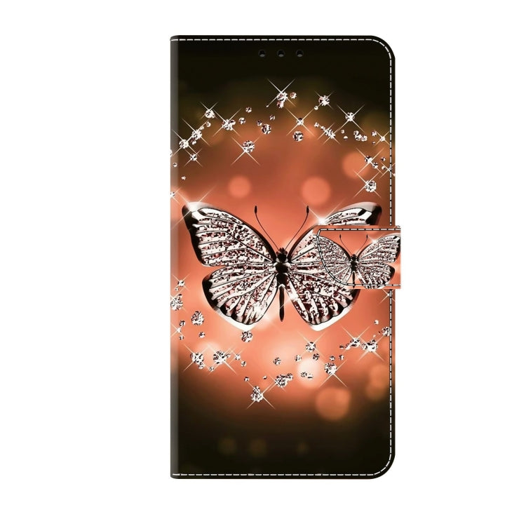 For Xiaomi Redmi Note 10 5G Crystal 3D Shockproof Protective Leather Phone Case(Crystal Butterfly) - Xiaomi Cases by buy2fix | Online Shopping UK | buy2fix