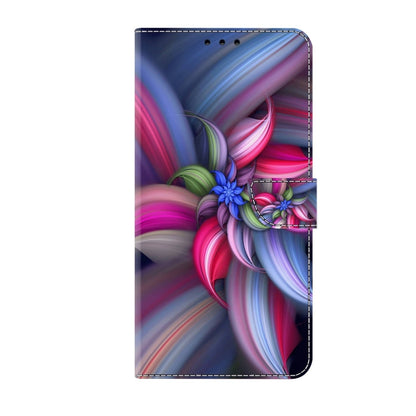 For Xiaomi Redmi Note 11 Global Crystal 3D Shockproof Protective Leather Phone Case(Colorful Flower) - Xiaomi Cases by buy2fix | Online Shopping UK | buy2fix