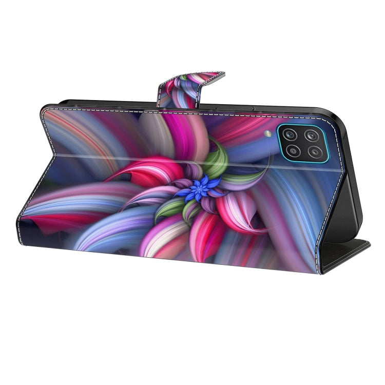 For Xiaomi Redmi Note 12 Pro+ Crystal 3D Shockproof Protective Leather Phone Case(Colorful Flower) - Xiaomi Cases by buy2fix | Online Shopping UK | buy2fix