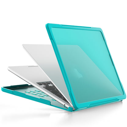 For MacBook Air 13.6 inch A2681 2022 Translucent Laptop Protective Case(Light Blue) - MacBook Air Cases by buy2fix | Online Shopping UK | buy2fix