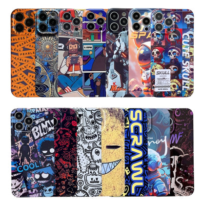 For iPhone 13 Pro Max Painted Pattern Precise Hole PC Phone Case(Vacationer) - iPhone 13 Pro Max Cases by buy2fix | Online Shopping UK | buy2fix