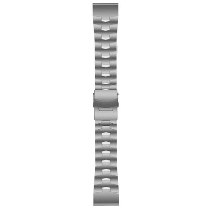 For Garmin Instinct 2 Solar Titanium Alloy Quick Release Watch Band(Titanium Gray) - Watch Bands by buy2fix | Online Shopping UK | buy2fix