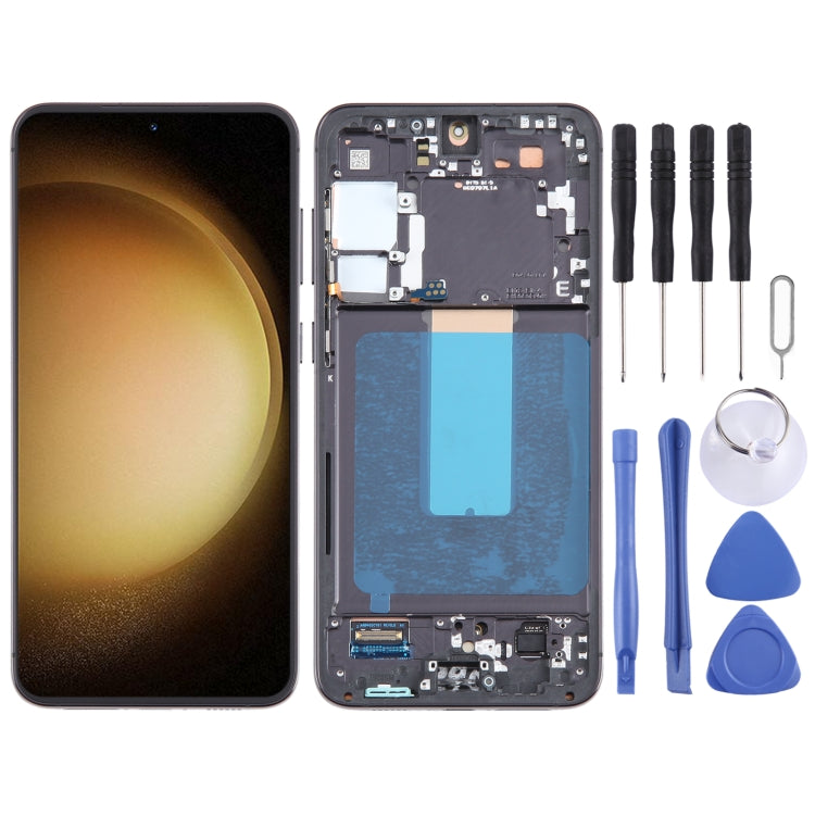 For Samsung Galaxy S23+ SM-S916B Original LCD Screen Digitizer Full Assembly with Frame - LCD Screen by buy2fix | Online Shopping UK | buy2fix
