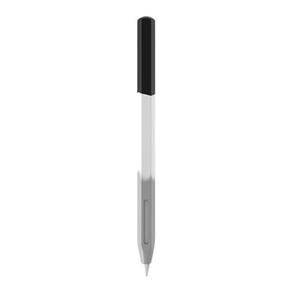 For Apple Pencil 2 LOVE MEI Rainbow Liquid Silicone Protective Pen Case(Black) - Pencil Accessories by LOVE MEI | Online Shopping UK | buy2fix